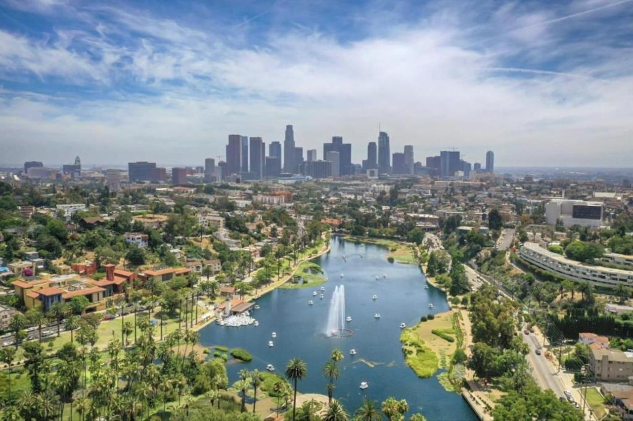 Spacious Resort Getaway @ Echo Park Ranch - Luxury Indoor/ Outdoor Home Steps From Sunset Blvd, Echo Park Lake, Dodgers Stadium Los Angeles Kültér fotó